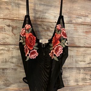 Floral bodysuit